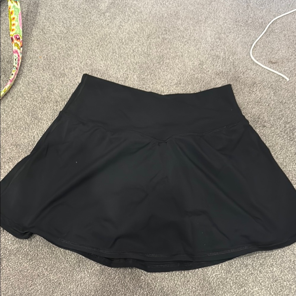 Black Women's Skort